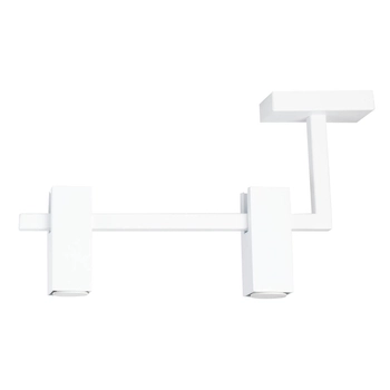 Nasufitowa lampa Top 41023 Sigma podwójna reflektorki biała