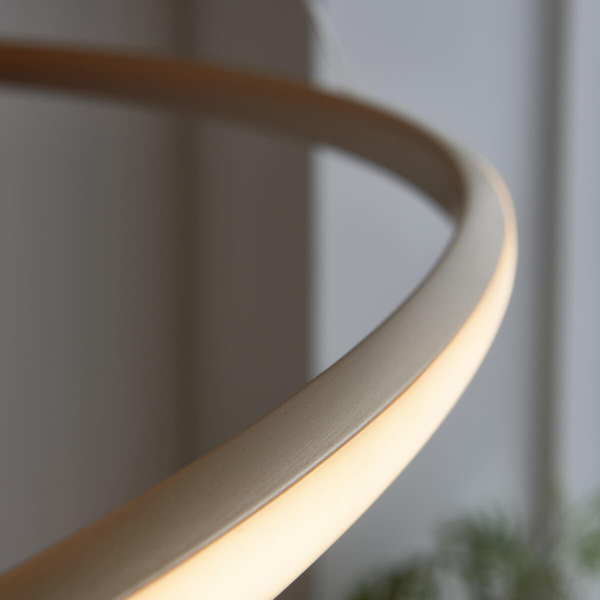 Wisząca lampa wstążka L&-197645 Light& LED 131W 3000K złota