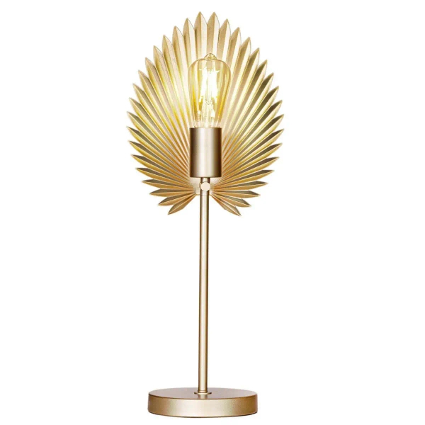 Lampka nocna do sypialni Aruba 4002420-6503 na komodę złota