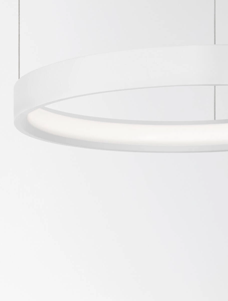 Lampa wisząca okrągła ZACAPU LE42795 pierścień LED 30W biały