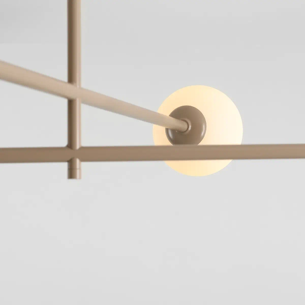 Sufitowa lampa kulista Pinne 1080PL_L17 bubbles beżowe