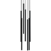 Lampa wisząca LASER 7667 Nowodvorski metalowa kaskada do salonu czarna