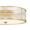 Sufitowa lampa CONCORD C04491BR mosiężna do sypialni plafon