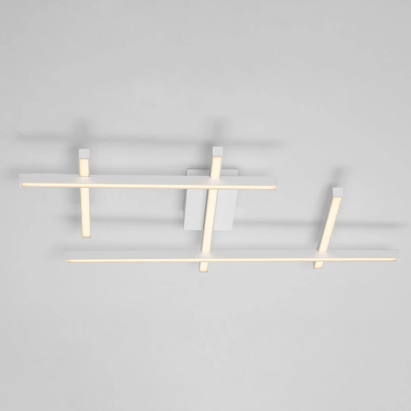 Plafon metalowy do kuchni TUMBES LE44476 LED 63W 3000K ramki białe