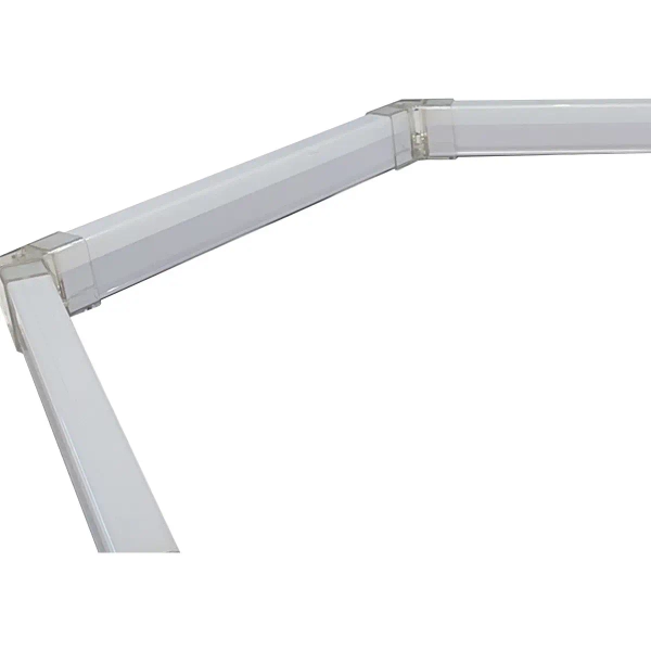 Geometryczny plafon Geometric New LP-0209/1C 4K LED 4000K IP44 biały