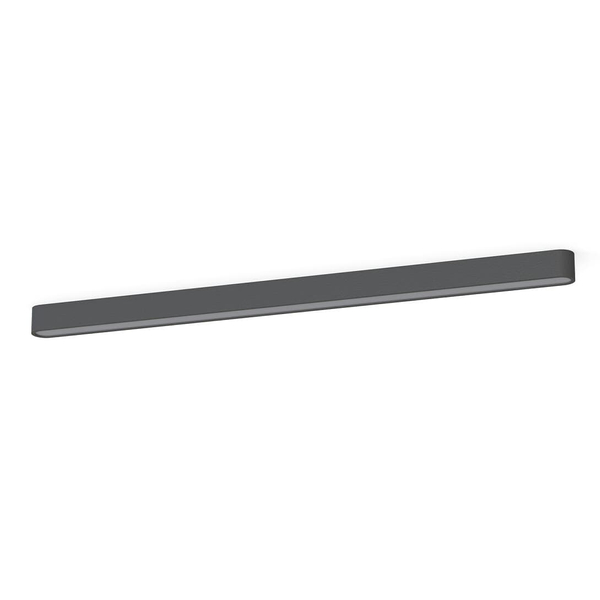 Lampa sufitowa belka Soft Ceiling 7524 Nowodvorski podłużna grafitowa