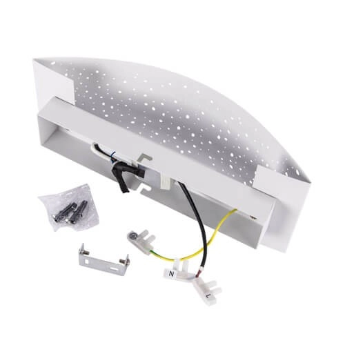 Kinkiet LAMPA ścienna MIGO 03285 Ideus metalowa OPRAWA ażurowa LED 5W 4000K biała