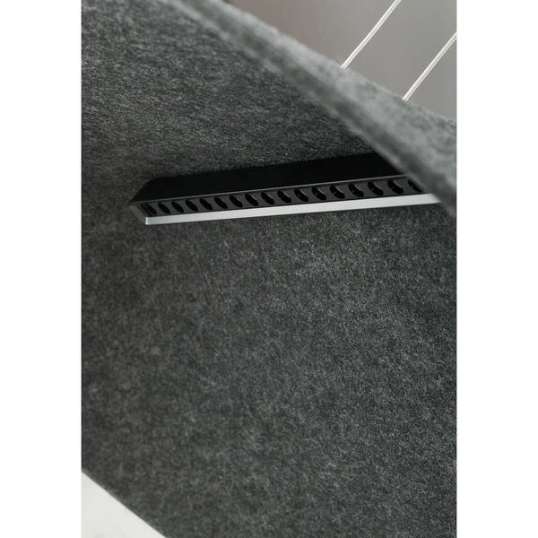 Zwisająca lampa FELMAN AZ5900 Azzardo LED 12W 3000K do biura czarna