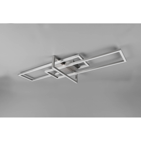 Ledowa lampa sufitowa ZENITRA DL307620310 LED 34W 3000K ściemniacz srebrna
