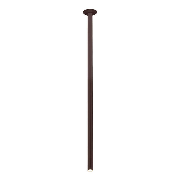 Lampa przysufitowa metalowa ALHA 9435 Dohar tuba podłużna brązowa
