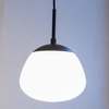 Lampa wisząca do salonu Rise 108547 Markslojd szklana biała czarna