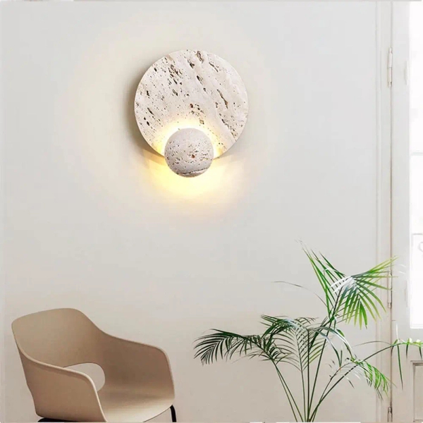 Ledowy kamienny kinkiet Travertino CGTRAVERTIN LED 4W 3000–6000K trawertyn