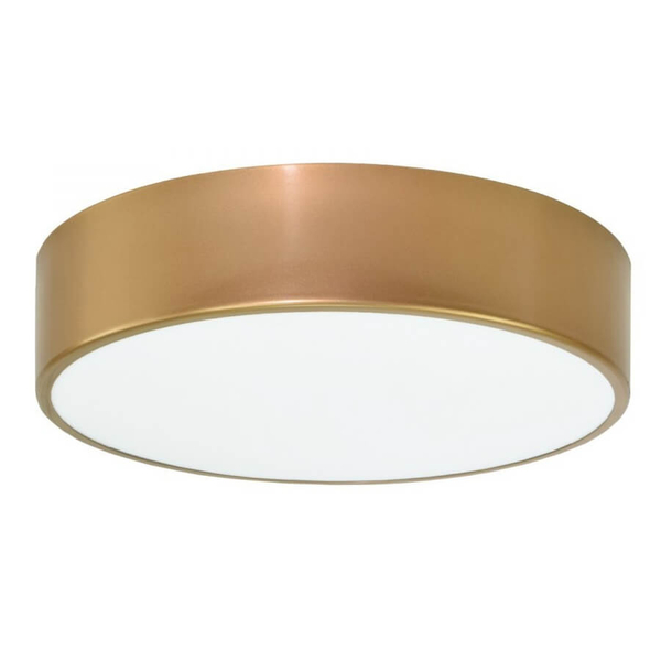 Ledowa lampa sufitowa 137623620774 pokojowa 24W 4000K złota