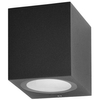 Kinkiet zewnętrzny Genta OWL-2197-1SQ Italux do ogrodu IP54 czarny