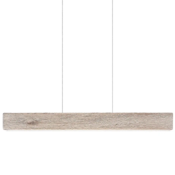 Wisząca lampa ekologiczna Cinnamon 3091 LED 34W 3000K belka drewniana