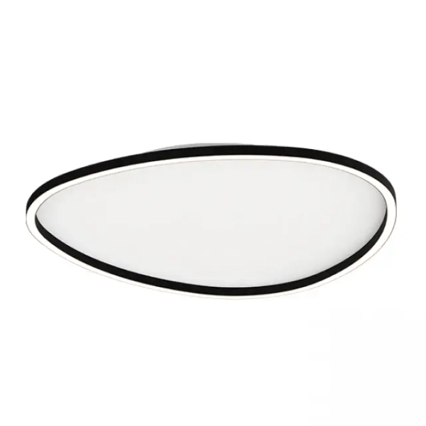Jadalniana sufitowa lampa 23208 LED 39W 3000K owalna czarny