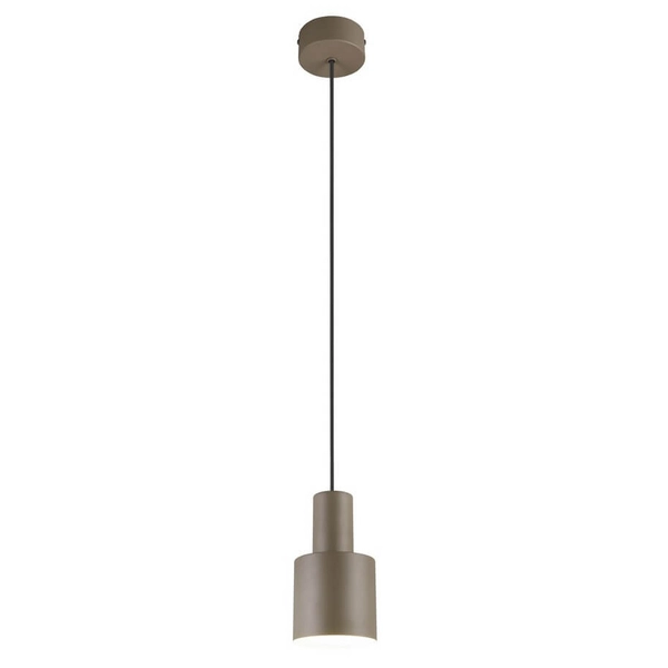 Lampa zwisająca ELIOR DL141319400 Trio regulowana wysokość szary