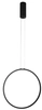 Lampa wisząca koło Massima AZ5253 LED 25W 3000K circle czarny