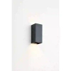 Zewnętrzna lampa ścienna ZERMAT antracyt W0468 2xLED 24W 3000K IP65 góra-dół