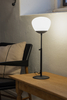 Lampka na biurko Rise 108545 Markslojd metalowa szklana czarna biała