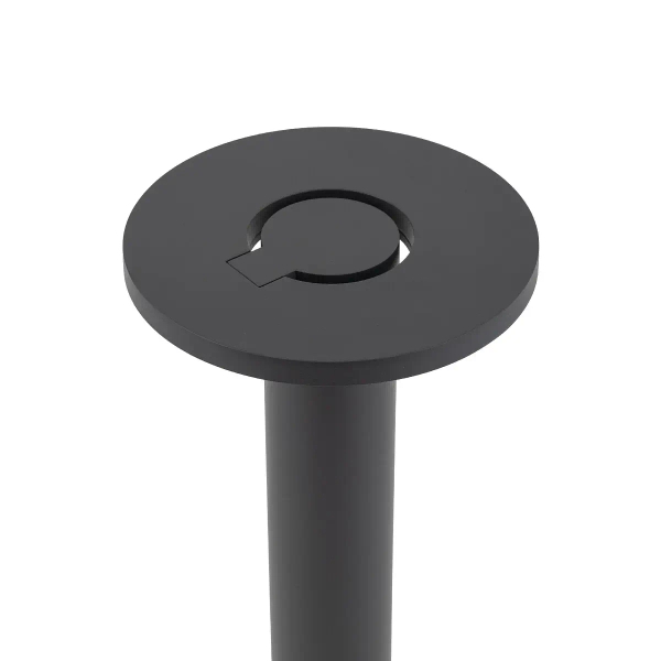 Słupek ogrodowy AXION grafitowy 11938 1xLED 8W 3000K IP65 metalowy