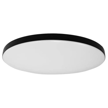 Sufitowy plafon ledowy Siena ML1834 LED 80W CCT sterowany pilotem czarny