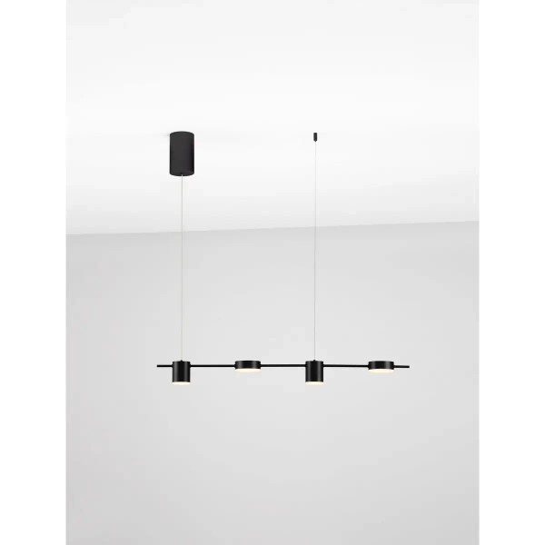 Wisząca lampa ORELVIO LE45434 LED 20W 2700-4000K nad wyspę czarna