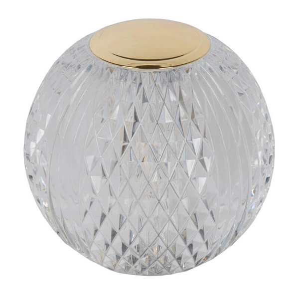 Dotykowa lampa stołowa CINTRA 13599/02/60 LED 2W 2700K złoty przezroczysty