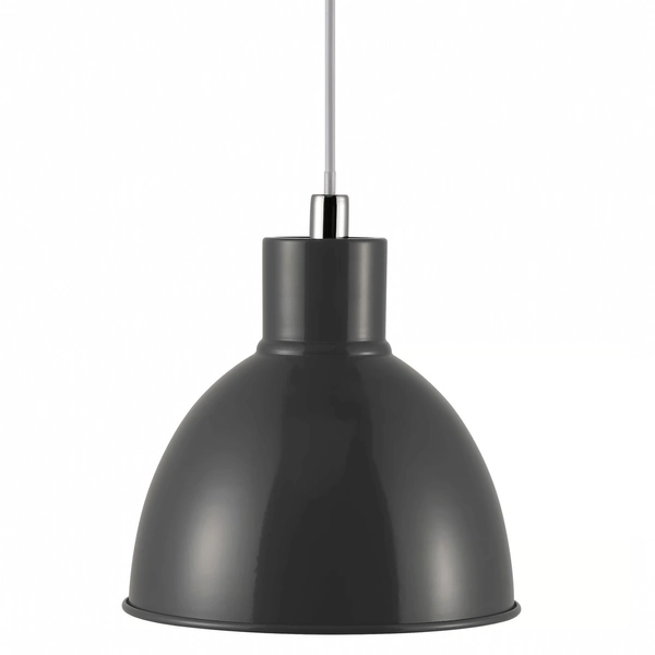 Salonowa lampa wisząca kopuła POP 45833050 antracyt