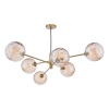 Lampa molekułowa wisząca Vignette VIG0645-11 kule szampańskie mosiądz
