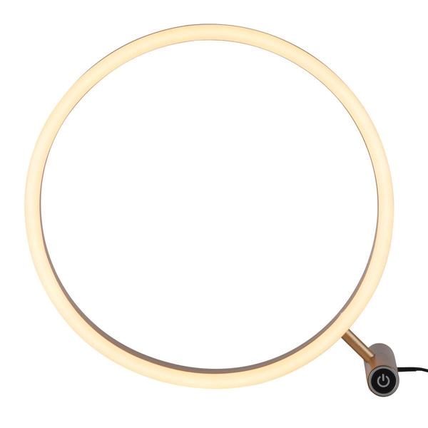 Kinkiet ścienny RITUS 15390-60 Just Light LED 13,5W 3000K okrąg mosiądz