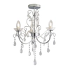 Żyrandol glamour kryształ Tabitha 61251 Endon łazienkowy IP44 chrom