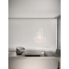 Lampa ścienna do salonu DENVERA LE45477 LED 48W 3200K ramki białe