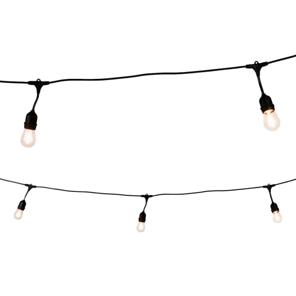 Zewnętrzna girlanda ogrodowa Summer Time EKG2291 LED 6W 2200K IP44 czarny