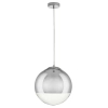 Lampa wisząca nas wyspę Flash MP1238-400 chrome Step ball lustrzana chrom