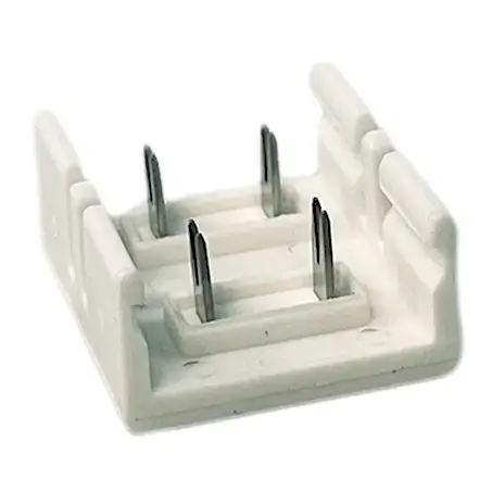 Prosty łącznik do taśm ledowych 1419 48V IP68 biały