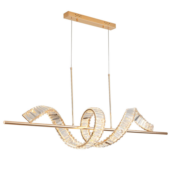 Wisząca lampa glamour RITZ ST-MD2405161 LED 50W 3000K złota