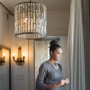LAMPA wisząca GEMMA HK-GEMMA-P-B-VBZ Elstead HINKLEY glamour OPRAWA kryształowa brąz bursztynowa przezroczysta