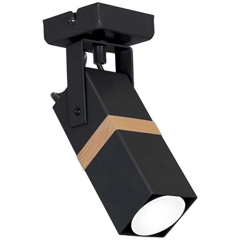 Regulowana LAMPA sufitowa VIDAR MLP5400 Milagro metalowa OPRAWA prostokątny plafon reflektorek kinkiet czarny