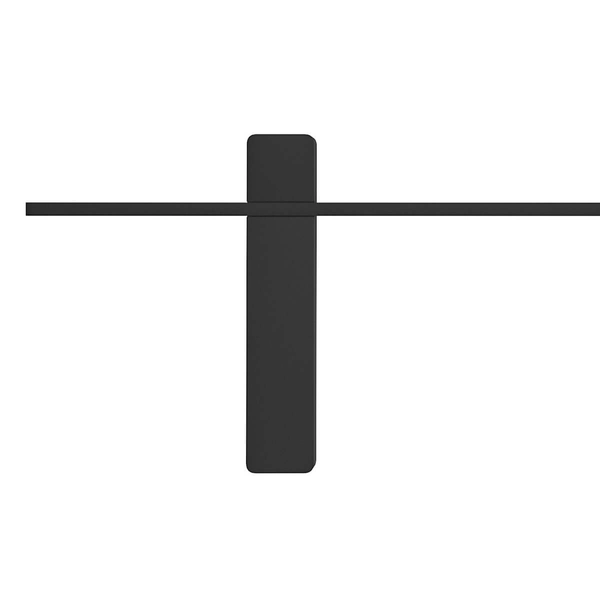 Ścienna lampa do biura Bene Parette kinkiet LED 10,5W 3000K czarny