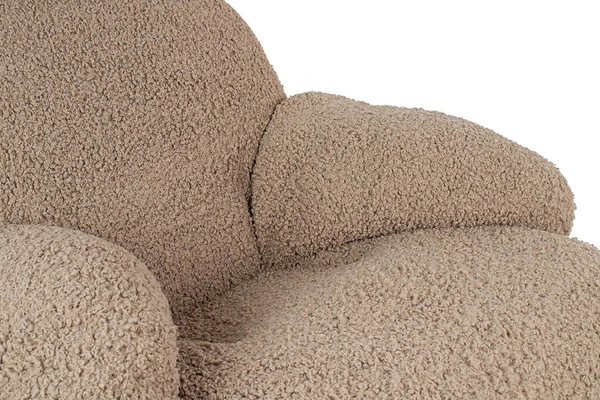 Pluszowy fotel bujany PLUSH TEDDY KH0101009574 ciemny beżowy