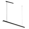 Lampa wisząca podłużna Hiate 1848 Shilo LED 24W 3000K listwa czarna