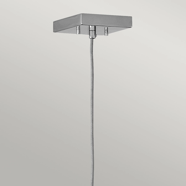 Wisząca lampa QN-ENSEMBLE1P-PN do salonu metal nikiel