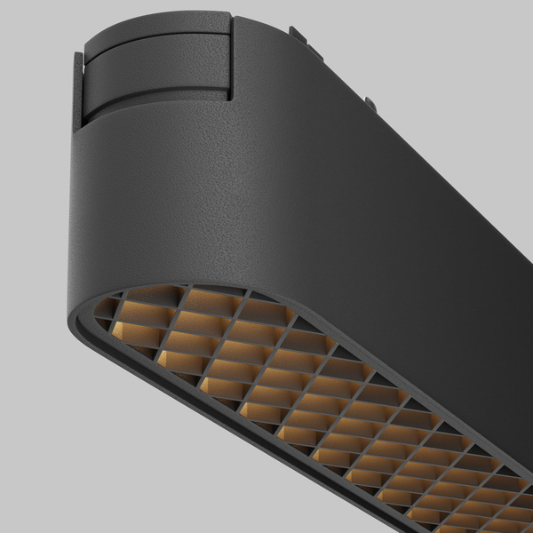 Lampa do szyn magnetycznych Basis TR084-1-12W3K-B LED 12W 3000K podłużna czarna