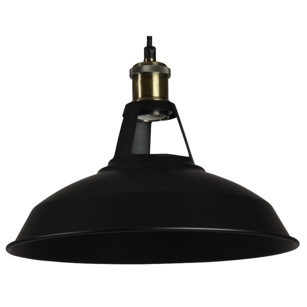 Loftowa lampa wisząca New Axel AZ1351 Azzardo nad wyspę czarna złota