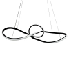 Lampa wisząca MARCO BLACK ML8116 LED 42W 4000K do salonu czarna