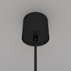 Zwisowa lampa kula Luna P039PL-5W3K-20-B Maytoni LED 5W 3000K biała czarna