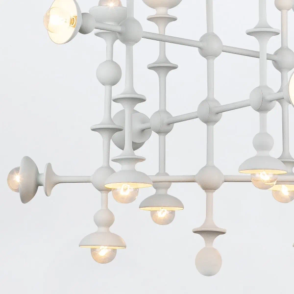 Wisząca lampa nad stół Cadence QN-CADENCE18-WHT do jadalni biały