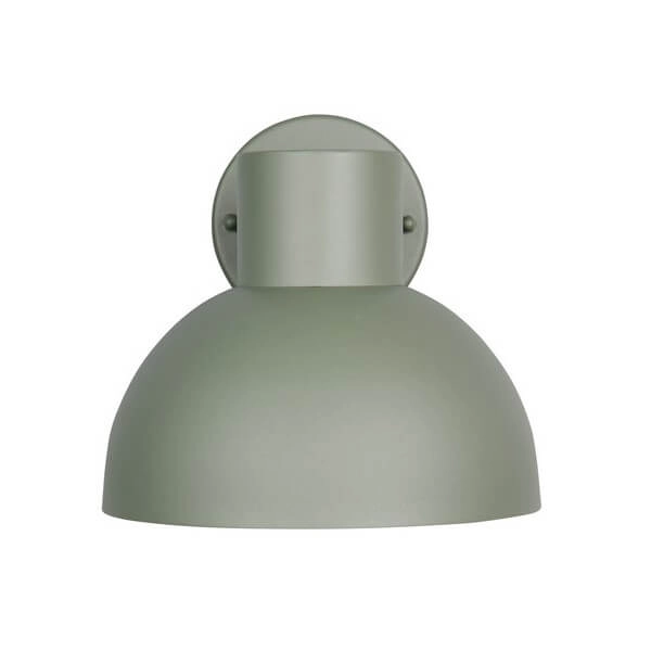 Lampa ścienna do łazienki ELBE 262360115 metalowa kopuła IP44 zielona