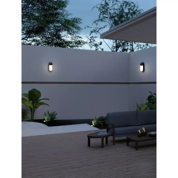 Elewacyjna lampa na taras LANDIRA LE75249 LED 9W 3000K IP65 antracyt